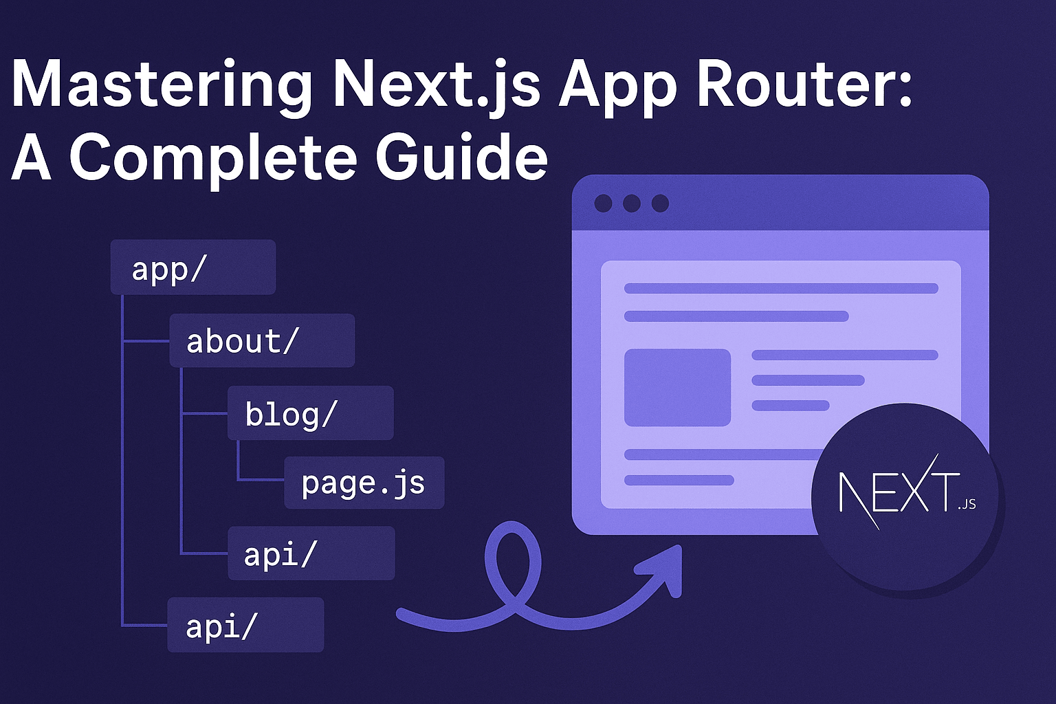 Mastering Next.js App Router: A Complete Guide