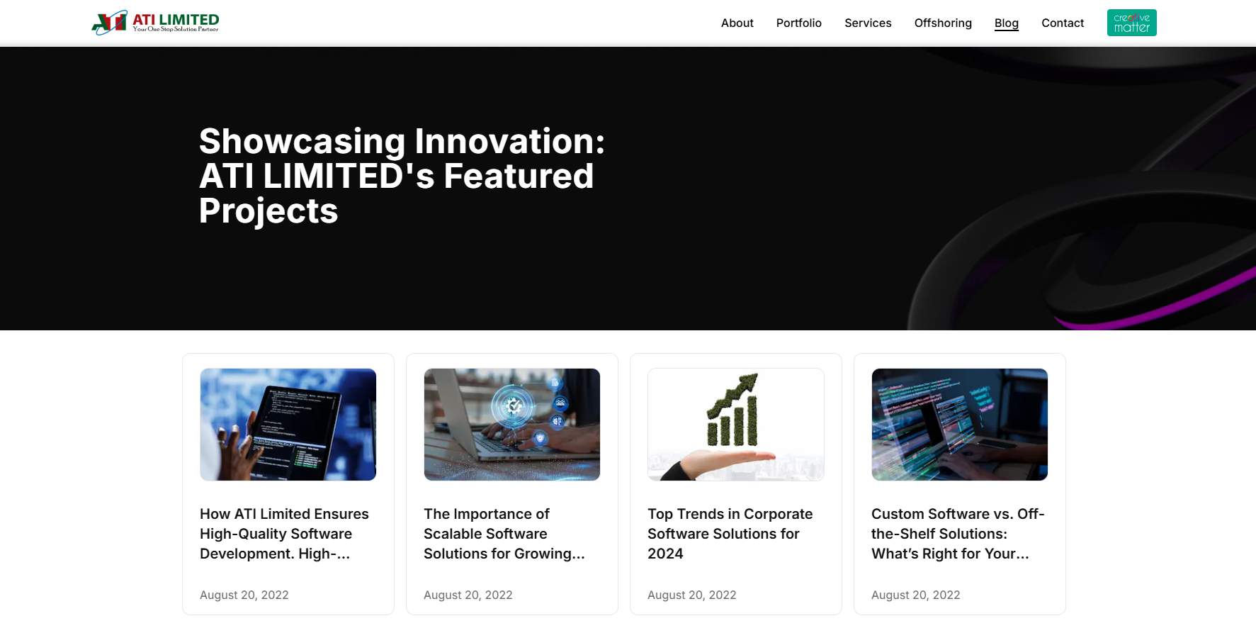 ATI Limited screenshot 2