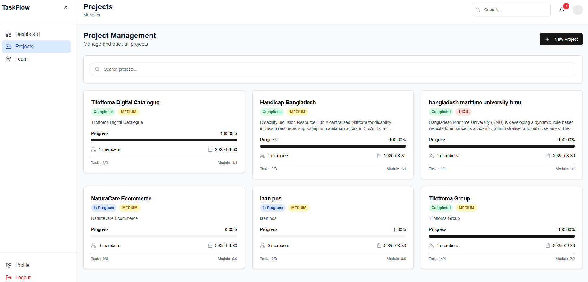 MERN Task screenshot 2